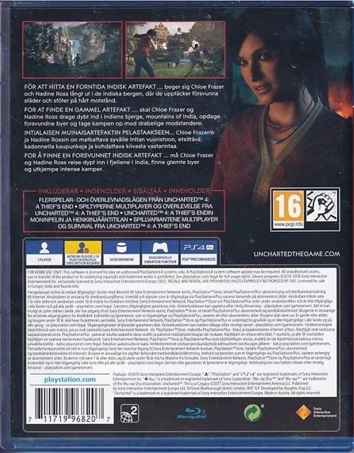 Uncharted - The Lost Legacy - Playstation Hits - PS4 